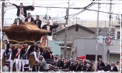 だんじり祭り(久世地区 小阪)