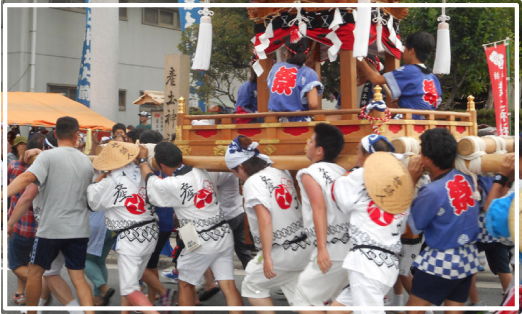産土神社 夏大祭(大阪市此花区)